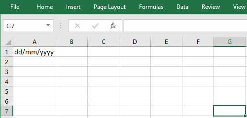 calculate age in Excel